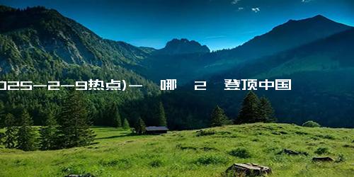 (2025-2-9热点)-《哪吒2》登顶中国影史票房冠军 成都多地“含吒量”持续上升